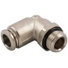 RS PRO Pneumatic Fitting 10mm Push-in, Male, 3/8 in G Thread Nickel Plated Brass 57 Series 197-7752