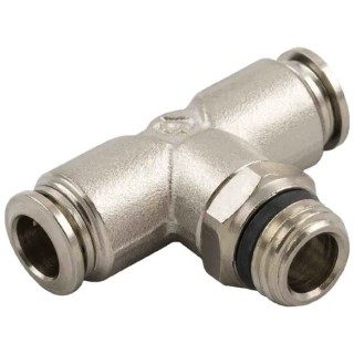 RS PRO Pneumatic Fitting 8mm Push-in, Male, Nickel Plated Brass, Series 57 197-7782