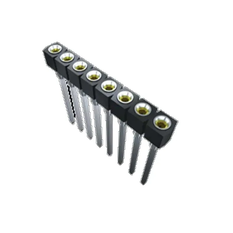 Samtec SS Series PCB Socket, Through Hole, 1 Contact, 1 Row, 2.54 mm Pitch, Solder, Gold Plated, SS-101-T-2