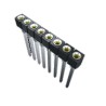 Samtec SS Series PCB Socket, Through Hole, 1 Contact, 1 Row, 2.54 mm Pitch, Solder, Gold Plated, SS-101-T-2