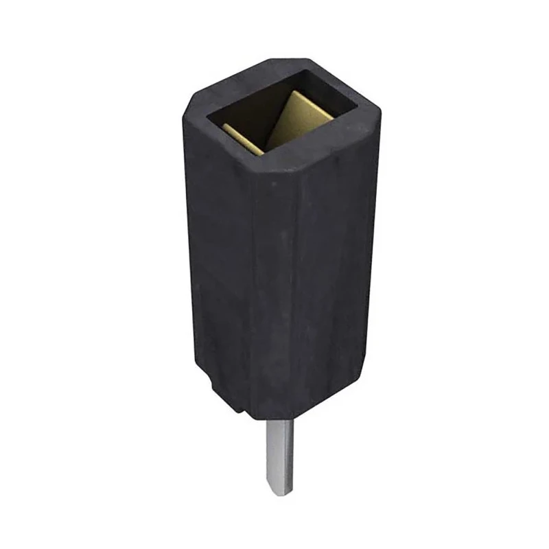 Samtec SSA Series Straight Through Hole PCB Socket, 7-Contact, 1 Row, 2.54 mm Pitch, Solder, Polyester, Female, SSA-107-S-T