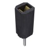 Samtec SSA Series Straight Through Hole PCB Socket, 7-Contact, 1 Row, 2.54 mm Pitch, Solder, Polyester, Female, SSA-107-S-T