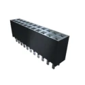 Samtec SSW Series Straight Through Hole PCB Socket, 24 Contacts, 2 Row, 2.54 mm Pitch, Surface Mount, SSW-112-22-F-D-VS