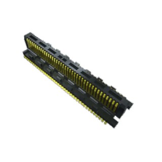Samtec ST4 Series Straight Surface PCB Header 100 Contacts 0.4mm Pitch 2 Row Shrouded ST4-50-2.50-L-D-P-TR