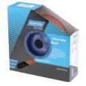 Norton Abrasive Paper Cloth Roll, 25 m Length, 50 mm Width, P400 Grit, Very Fine Grade, Aluminium Oxide 63642531795