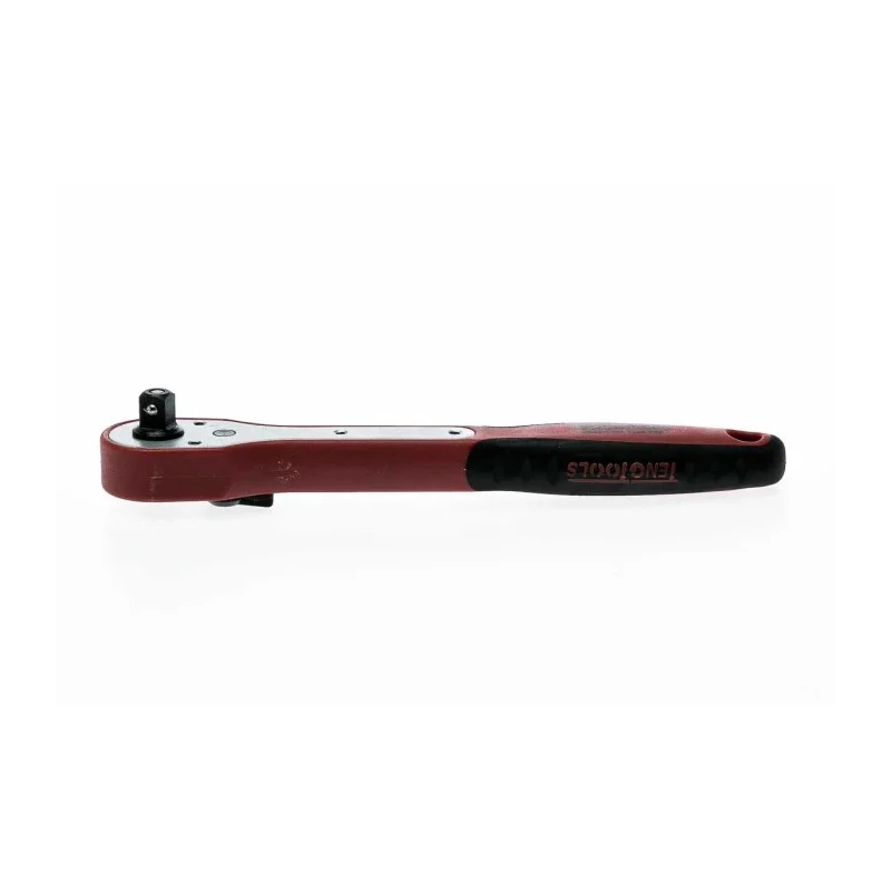 Teng Tools 1/4 Inch Ratchet Handle, Fibre Reinforced Grip, 26mm Overall Length 1400FRP