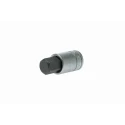 Teng Tools 1/2 in Drive 17 mm Bit Socket, Square, Chrome Plated, 55mm Length M121517-C