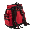 Teng Tools Polyester Tool Backpack with Shoulder Strap, Red/Black, 130x380x430 mm, Zipper Lock TCSB