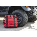 Teng Tools Polyester Tool Backpack with Shoulder Strap, Red/Black, 130x380x430 mm, Zipper Lock TCSB