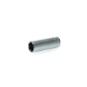 Teng Tools Chrome Vanadium Deep Socket 1/4 in Drive, 13 mm, 6 Point, 49.5 mm Length M140613-C