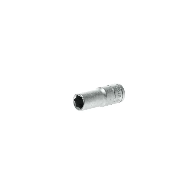 Teng Tools Deep Socket 3/8 in Drive 10 mm 6 Point Chrome Vanadium Satin Finish 45.5mm Length M380610-C