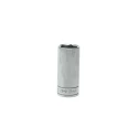 Teng Tools 3/8 in Drive 18 mm 6 Point Socket, Chrome Vanadium Satin Finish, 45.5 mm Length M380618-C