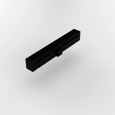 Samtec TCSD Series Flat Ribbon IDC Socket, Tiger Eye IDC to Tiger Eye IDC, 3.175 mm Length, Glass Filled TCSD-15-01-F-N