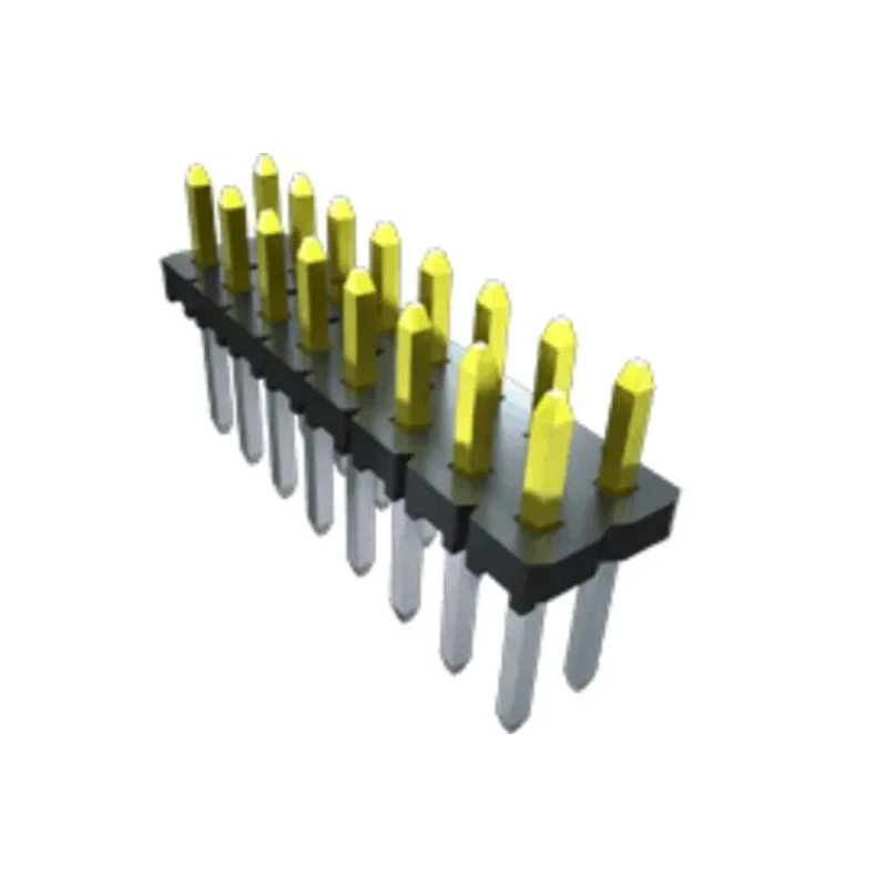 Samtec Straight Through Hole Pin Header 3 Contacts 2.54 mm Pitch 1 Row Unshrouded TLW-103-05-T-S