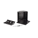 CamdenBoss 1500 Series Plastic Enclosure IP30 100x100x100mm Black CB1500-10VBK-KIT