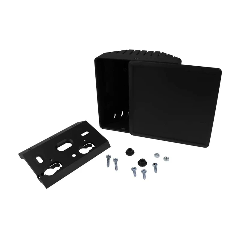 CamdenBoss 1500 Series Plastic Enclosure IP30 100x100x100mm Black CB1500-10VBK-KIT