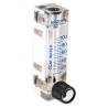 Key Instruments Series Variable Area Flow Meter for Liquid, 10cm³/min - 100cm³/min, Acrylic, 1/8 in NPT, 6.89 bar, 65°C FR2000