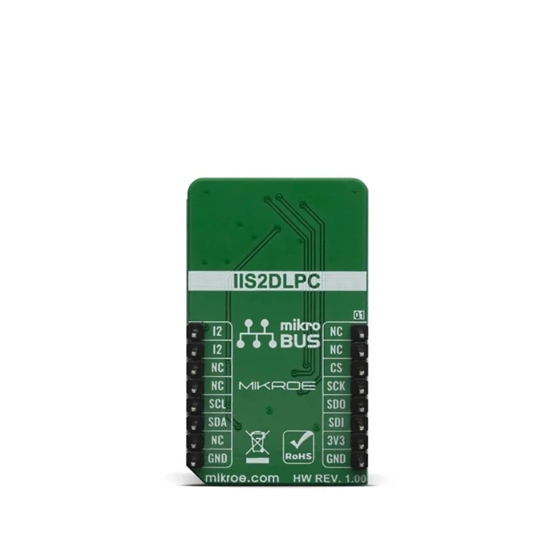 MikroElektronika Accel 13 Click Sensor Development Kit for IIS2DLPC, Ultra Low Power, MIKROSDK Compatible MIKROE-3742