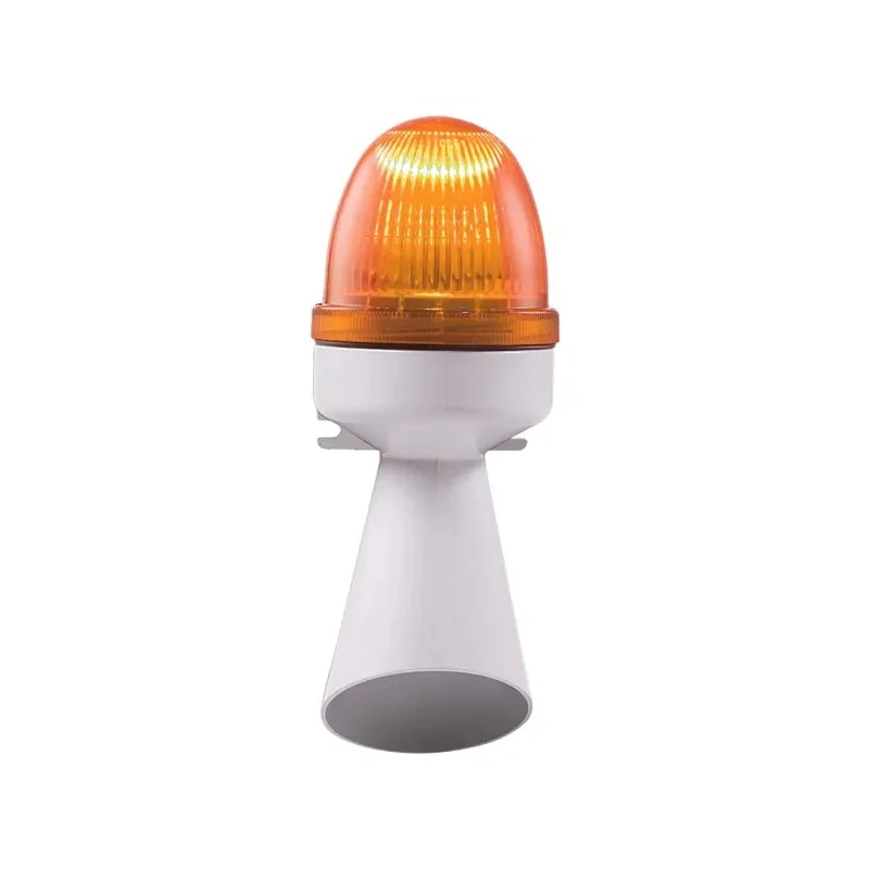 RS PRO CPM Series Amber Beacon-Buzzer Combination IP43 240V LED Flashing 96 dB 199-9744