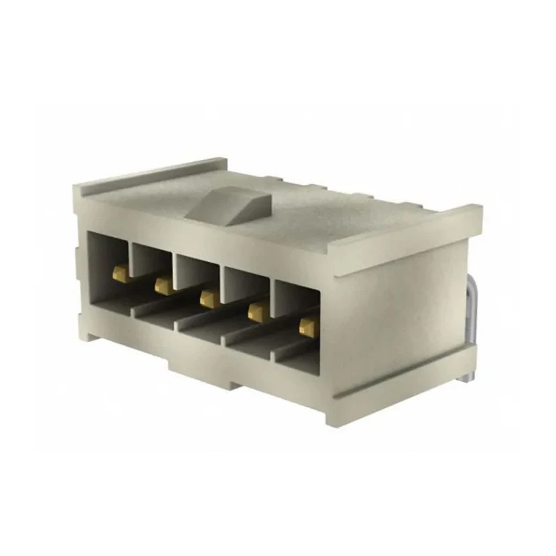 Samtec IPL1 Series Straight Through Hole PCB Header, 5 Contacts, 2.54 mm Pitch, 1 Row, Shrouded 