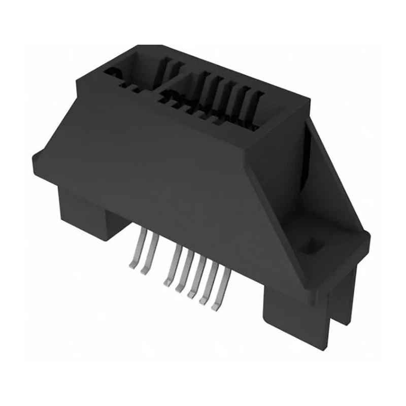 Samtec MEC1 Series Vertical Edge Connector Female Surface Mount , 8 Contacts, 1 mm Pitch, 1 Row, Gold Plated, 2.2A, 250V