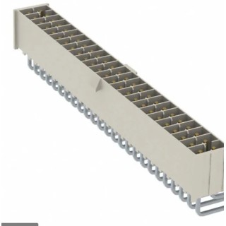 Samtec Right Angle Through Hole PCB Header, 50 Contacts, 2.54 mm Pitch, 2 Row, Shrouded IPL1