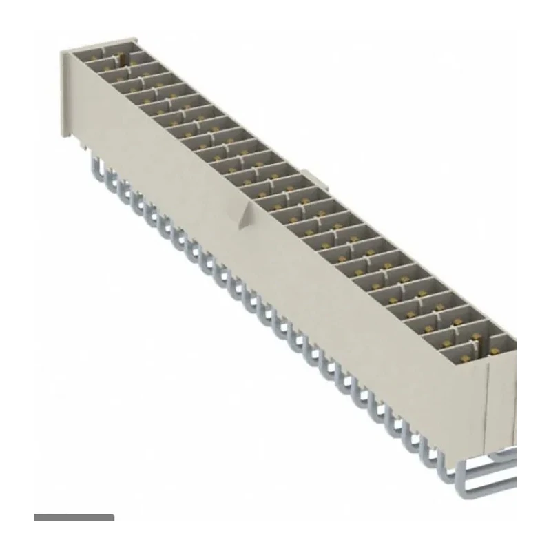 Samtec Right Angle Through Hole PCB Header, 50 Contacts, 2.54 mm Pitch, 2 Row, Shrouded IPL1