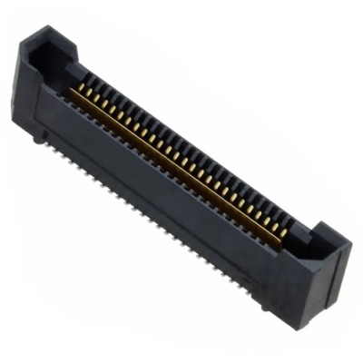 Samtec QRF8 Series Straight Surface PCB Socket, 52 Contacts, 2 Rows, 0.88 mm Pitch, Solder, 8.5A, 215V 