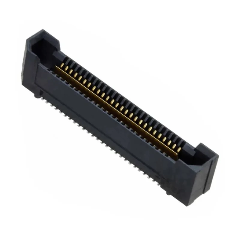 Samtec QRF8 Series Straight Surface PCB Socket, 52 Contacts, 2 Rows, 0.88 mm Pitch, Solder, 8.5A, 215V 