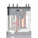 Omron DIN Rail Power Relay 48V DC Coil, 6A Switching Current, SPDT Plug-In, Transparent Casing G2RV-1-S-G DC48