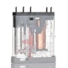 Omron DIN Rail Power Relay 48V DC Coil, 6A Switching Current, SPDT Plug-In, Transparent Casing G2RV-1-S-G DC48