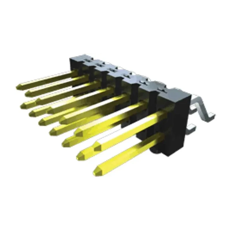 Samtec TSM Series Vertical Surface Pin Header, 6 Contacts, 2.54 mm Pitch, 2 Rows, Unshrouded, 5.4A, 475V, TSM-103-03-L-DV-A