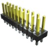 Samtec TSW Series Straight Through Hole Pin Header 2 Contacts 2.54 mm Pitch 1 Row Unshrouded TSW-102-06-F-S