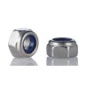 RS PRO Plain Stainless Steel Locknut M5 DIN 985 Nylon Insert 8mm Width 5mm Height 767-826