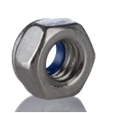 RS PRO Plain Stainless Steel Locknut M5 DIN 985 Nylon Insert 8mm Width 5mm Height 767-826
