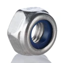 RS PRO Plain Stainless Steel Locknut M5 DIN 985 Nylon Insert 8mm Width 5mm Height 767-826