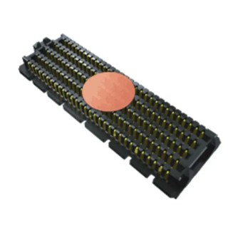Samtec SEAM Series Straight Surface PCB Header, 400 Contacts, 10 Row, 1.27 mm Pitch, Shrouded SEAM-40-02.0-L-10-2-A-K-TR