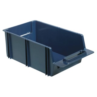 Raaco Polypropylene Storage Bin, Blue, 375 mm x 210 mm x 136 mm, 15 kg Capacity 136716