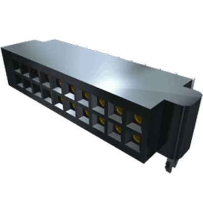 Samtec SFMH Series Horizontal Surface PCB Header, 50 Contacts, 1.27 mm Pitch, 2 Row, Shrouded SFMH-125-02-L-D-LC