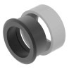 EAO Push Button Bezel, Flush Round, Stainless Steel, IP65 Protection, For Indicator and Pushbutton 704.955.10