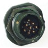 Amphenol Limited MIL Spec Circular Connector 15 Way 22A 700V Copper Alloy Male Straight Cable Mount, 62GB-56T14-15PN