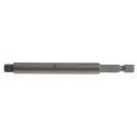 Wera 1/4 Inch Square Adapter, 100 mm Overall Length, Socket Accessory 05050210001