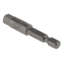Wera 1/4 Inch Square Drive Adapter Chrome Vanadium Steel 50mm Length 05050205001