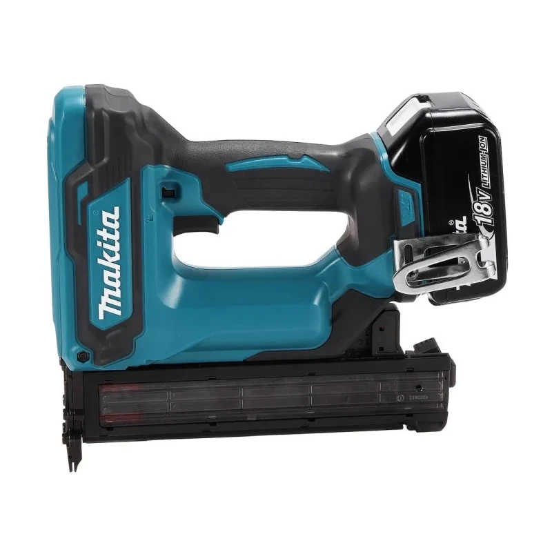 Makita 35 mm Cordless Nail Gun, 18V, Type G British 3-Pin, D-Handle, 2.4 kg DFN350ZJ