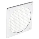 ebm-papst Steel Filter Nickel Plated, Steel Frame Fan Filter for 120 mm Fans, 124 x 124 mm, 5 mm Thickness PRF120
