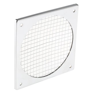 ebm-papst Steel Filter Nickel Plated, Steel Frame Fan Filter for 120 mm Fans, 124 x 124 mm, 5 mm Thickness PRF120