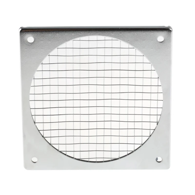 ebm-papst Steel Filter Nickel Plated, Steel Frame Fan Filter for 120 mm Fans, 124 x 124 mm, 5 mm Thickness PRF120