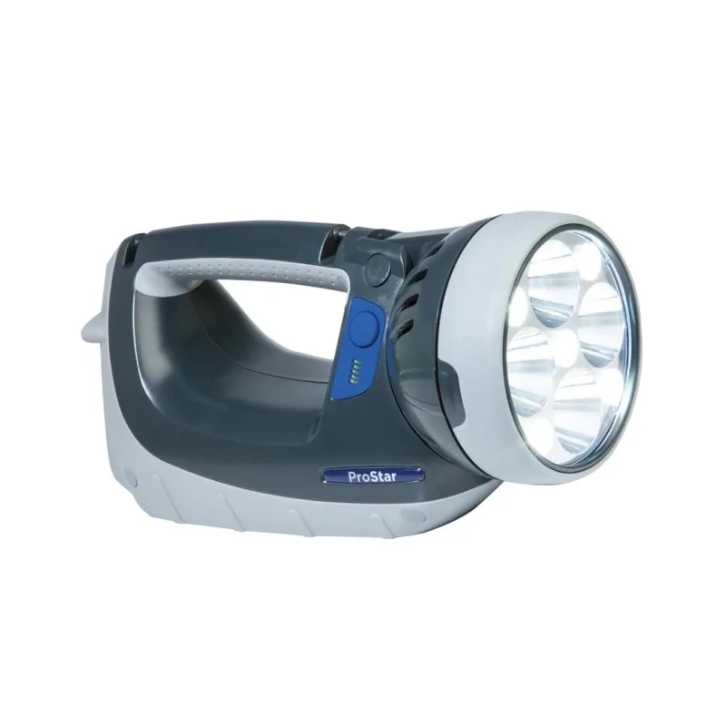 Nightsearcher LED Searchlight Rechargeable IP65, 10,000 Lumens, 1200m Beam Distance, Li-ion 7800mAh, Type G NSPROSTARLITE
