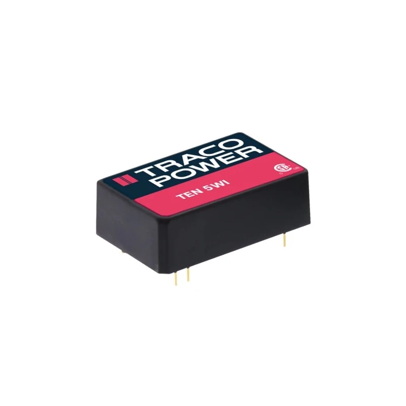 TRACOPOWER DC/DC Converter 15V DC, 400mA Output, 75V Max Input, 18V Min Input, 6W, Through Hole, 85°C Max, Model TEN 5-4813WI