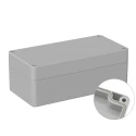 RS PRO 5U2 Series Polycarbonate General Purpose Enclosure Grey Lid IP66 IK07 160x80x60mm Germany